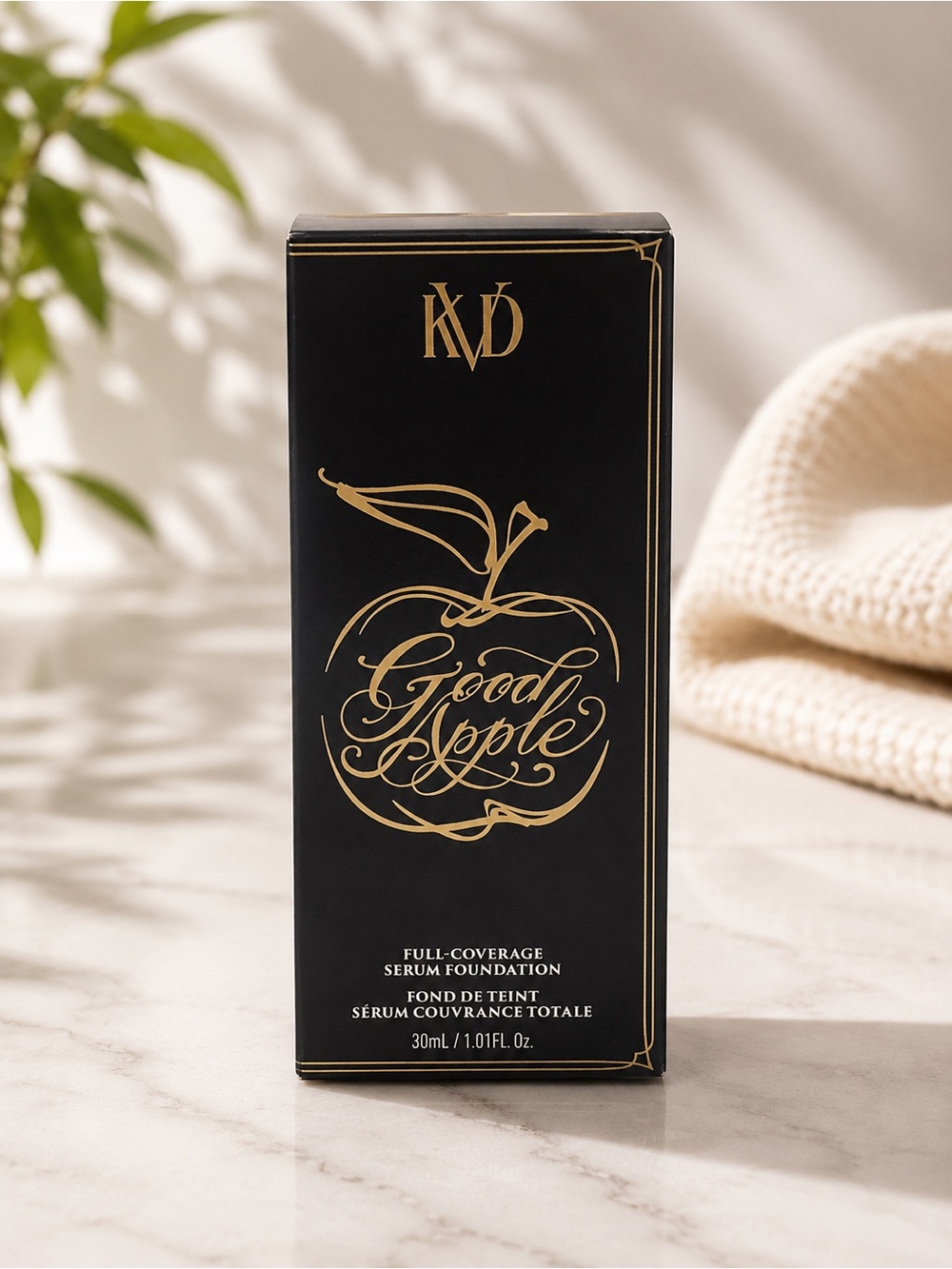 KVD Beauty Good Apple Full-Coverage Serum Foundation | Shade Tan 057